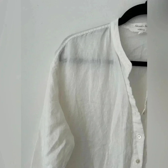 Ludia  k. 100% linen oversized white tunic - Picture 2 of 13